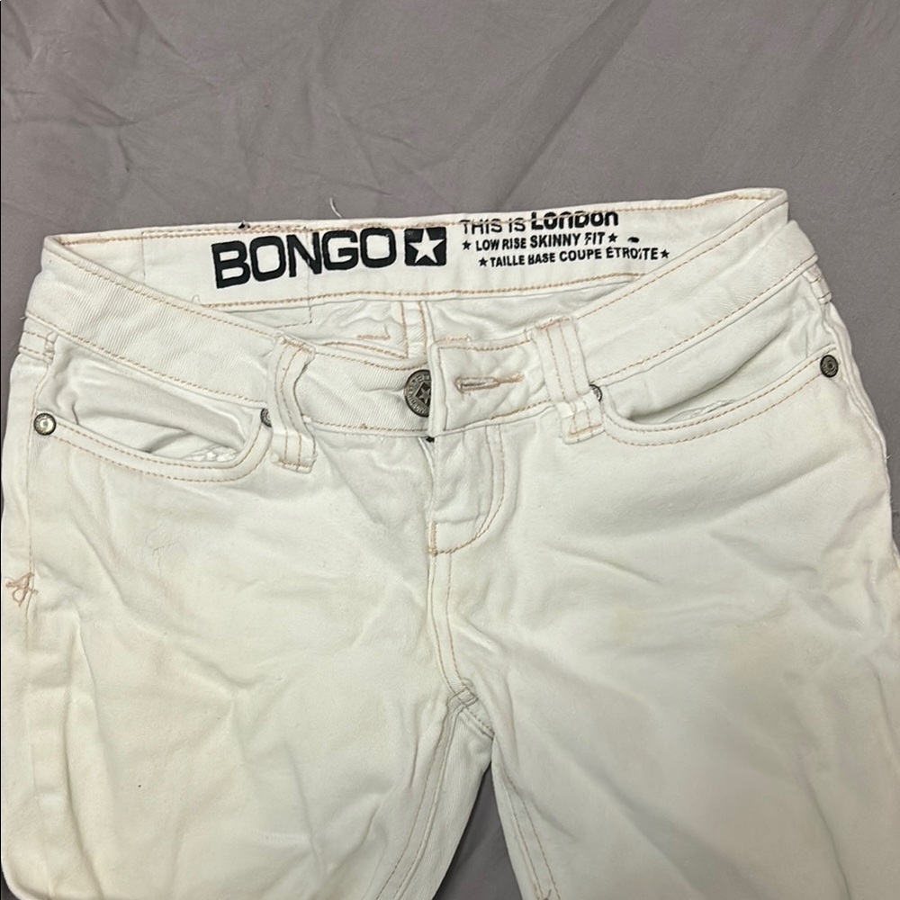 Bongo Women's White Skinny Jeans